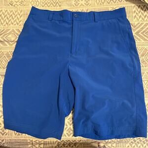 Nike Golf Tour Performance Dri-Fit Blue Shorts Breathable Size 33